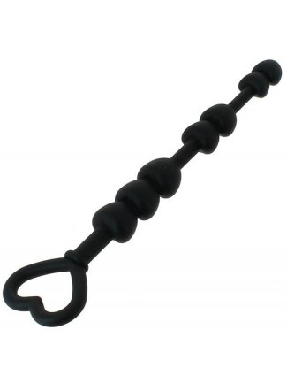 Stimulateur anal noir 100 % silicone - 21 cm !!!!! SANS PACKAGING