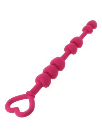 Stimulateur anal fuschia 100 % silicone - 21 cm !!!!! SANS PACKAGING