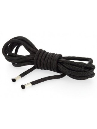 Corde bondage doux, Noir 3M Rimba - 2