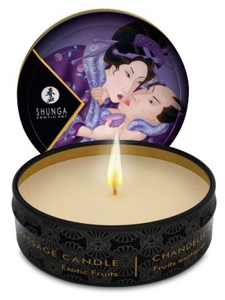 Bougie de massage Fruits Exotiques - 30 ml Shunga - 1